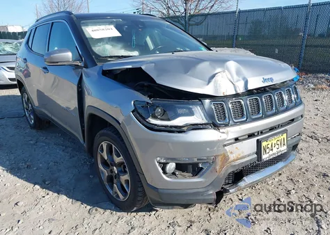 2018 Jeep Compass Limited 4X4 z USA, uszkodzony, nr VIN 3C4NJDCB8JT246385